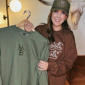 On Brand | Tone on Tone Crewneck