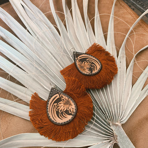 Finn Hand Tooled Earring [nine]