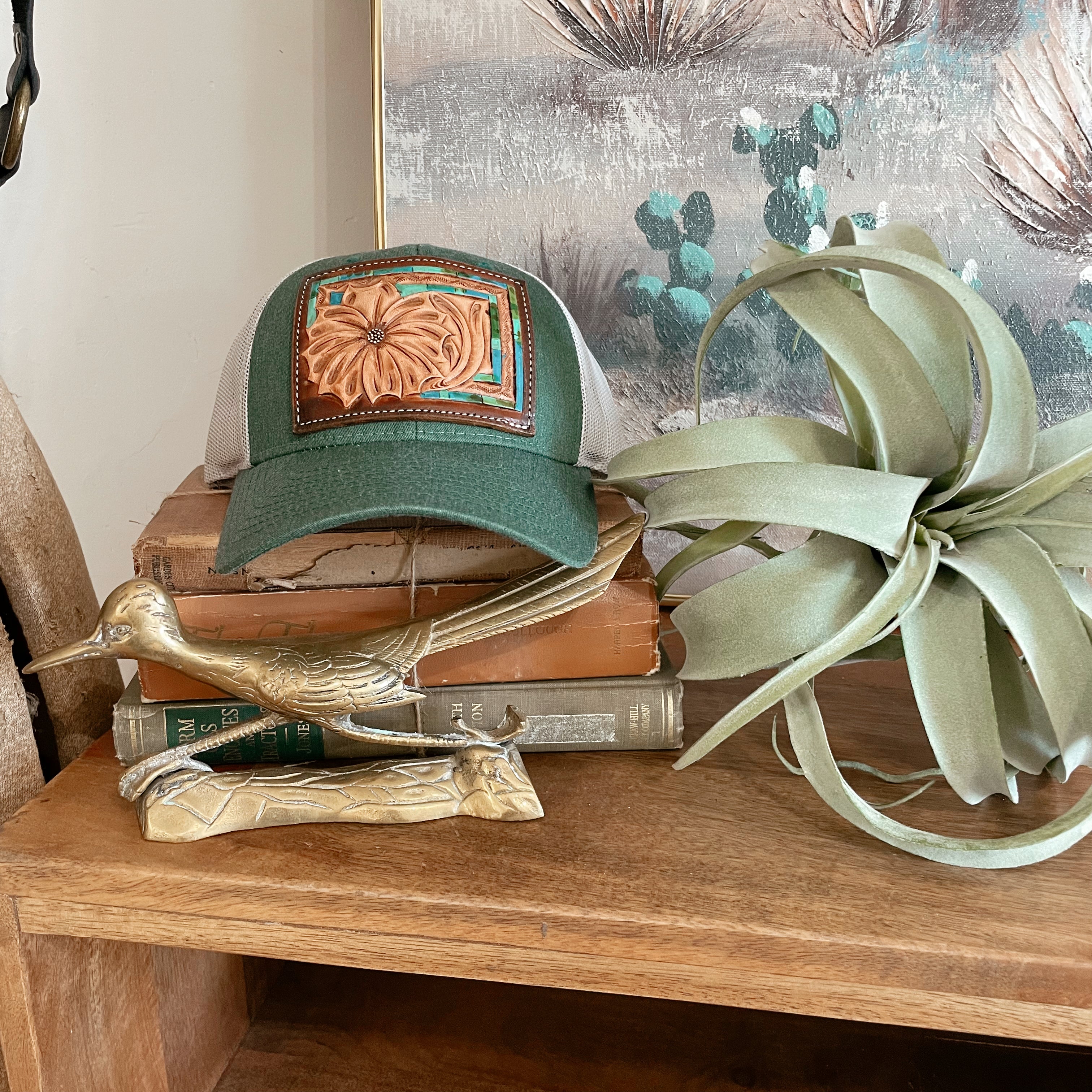 Roadrunner [Hand Tooled Patch Hat]